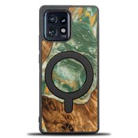 etui bewood unique na motorola edge 40 pro - 4 żywioły - woda z magsafe