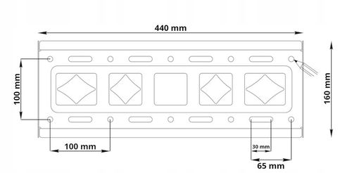 Uchwyt do telewizora 26-65 cali wieszak TV uniwersalny extra mocny do 60kg na Arena.pl