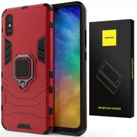 Spacecase X-Ring Redmi 9A / 9At Czerwony