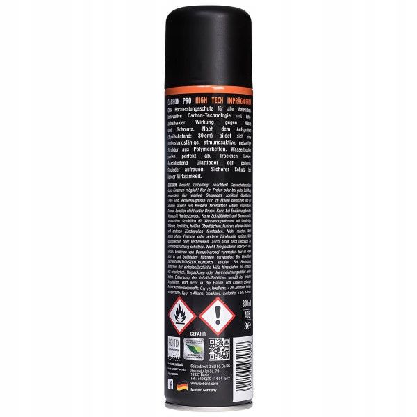 IMPREGNAT DO BUTÓW COLLONIL CARBON PRO 300ML DO WSZYSTKICH MATERIAŁÓW zdjęcie 4