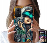 ETUI DO XIAOMI NOTE 12S 4G - ANTI SOCIAL, BUTTERFLY, MOTYLEK, KOBIECE