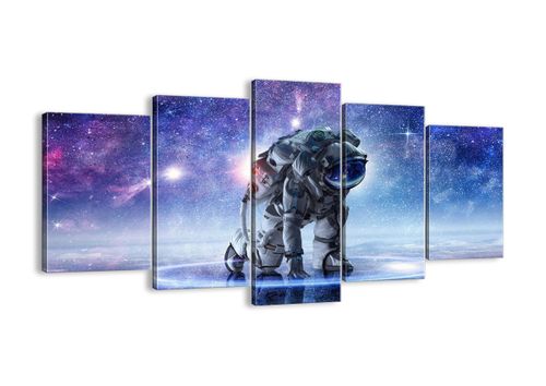 Obraz Na Płótnie - Kosmonauta Kosmos - 160X85 Cm - Ea160X85-3985 na Arena.pl