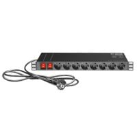 Adam Hall 874716 Power Strip 1 U 19"