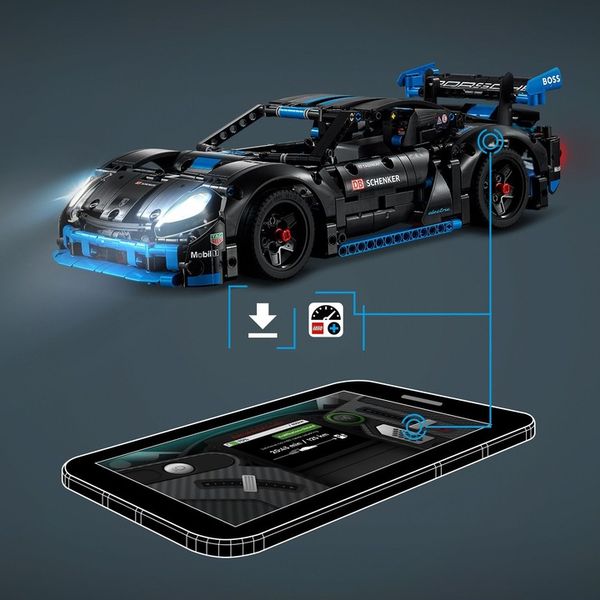 LEGO Technic 42176 Samochód wyścigowy Porsche GT4 zdjęcie 8