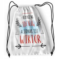 Plecak Sportowy Szkolny Dla Wiktora Syna Dziecka Z Nadrukiem Ze Zdjęciem