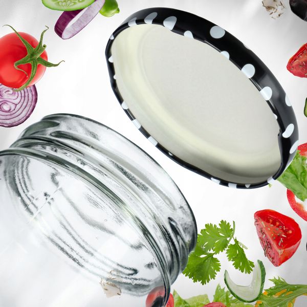 Zakrętki Do Słoików Nakrętki Wieczka 10 szt fi 66 zdjęcie 5