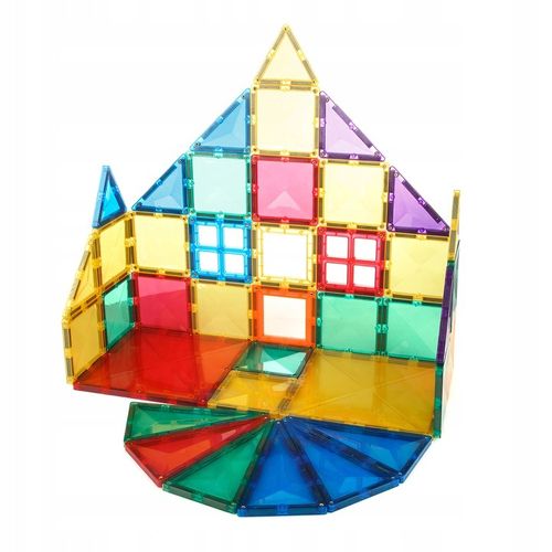 KLOCKI MAGNETYCZNE DUŻE konstrukcyjne Magtiles 32 na Arena.pl