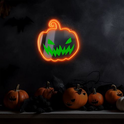 Neon LED Dynia Halloween na Arena.pl