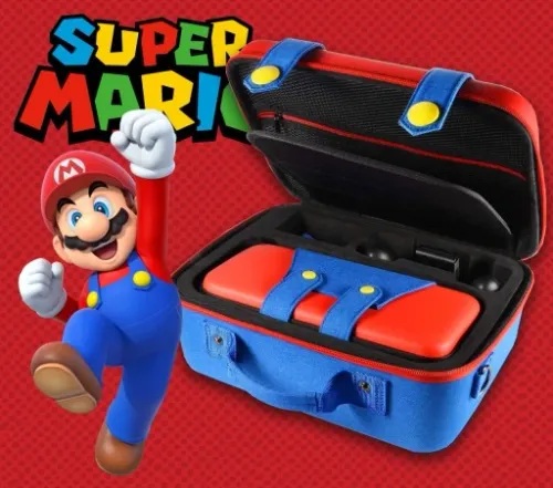 ETUI CASE WALIZKA MARIO KUFER TORBA DO NINTENDO SWITCH V1 V2 OLED 2 w 1 na Arena.pl