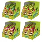 Kubuś Mus 100% Mix 4 smaków musów owocowych 100 g x 48 sztuk