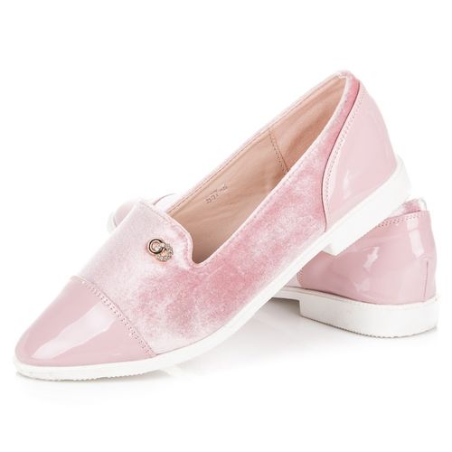 Welurowe baleriny r.37 na Arena.pl