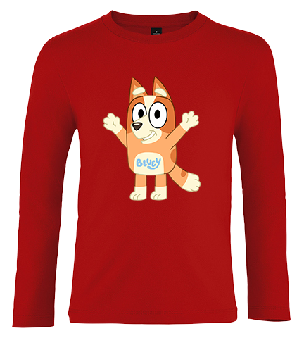 Bluzka Dł.Rękaw Bluey zdjęcie 1