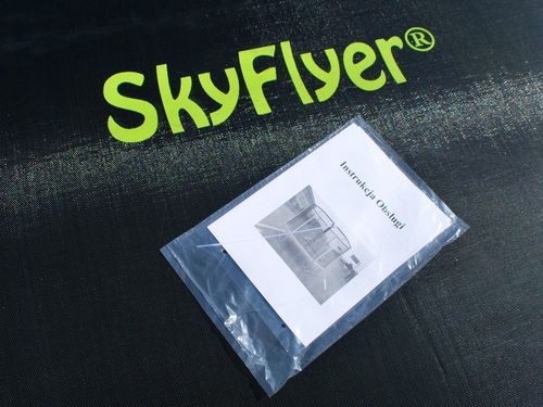 Trampolina ogrodowa SKYFLYER RING 2w1 304cm 10FT na Arena.pl