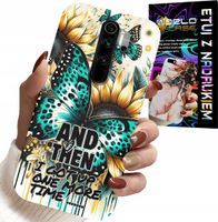 ETUI DO XIAOMI REDMI 9 - AND THEN I GOT UP, KOBIECE WZORY + FOLIA
