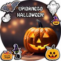 OPŁATEK NA TORT 30CM - HALLOWEEN DYNIA + IMIĘ + GRATIS! 24CM 26CM