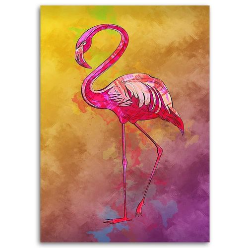 Deco Panel, Abstrakcja Flaming 50x70 na Arena.pl