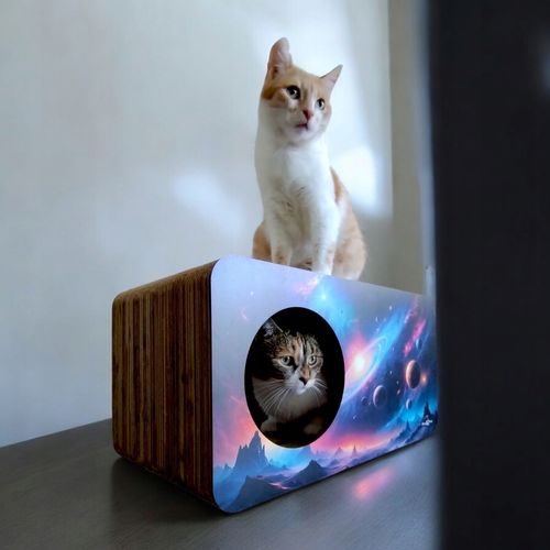 Drapak dla kota Kosmos | 53x28x30 cm | MruuPruu na Arena.pl