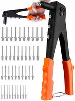 SOLIDNA NITOWNICA RĘCZNA DO NITÓW 2.4/3.2/4.0/4.8mm + 40szt NITÓW