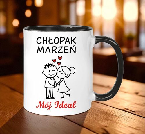 Kubek z nadrukiem prezent Dzień CHŁOPAKA dla kolegi urodziny różne wzory na Arena.pl