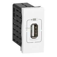 MOSAIC - Ładowarka USB 1-modułowa 1100 mA Typ-A Biały Legrand 077591