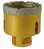 WIERTŁO DIAMENTOWE 55MM KORONKA OTWORNICA M14 DO GRESU GLAZURY PŁYTEK MOCNE