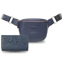 portfel damski t-45-db saszetka damska skórzana t-97-db zestaw prezentowy