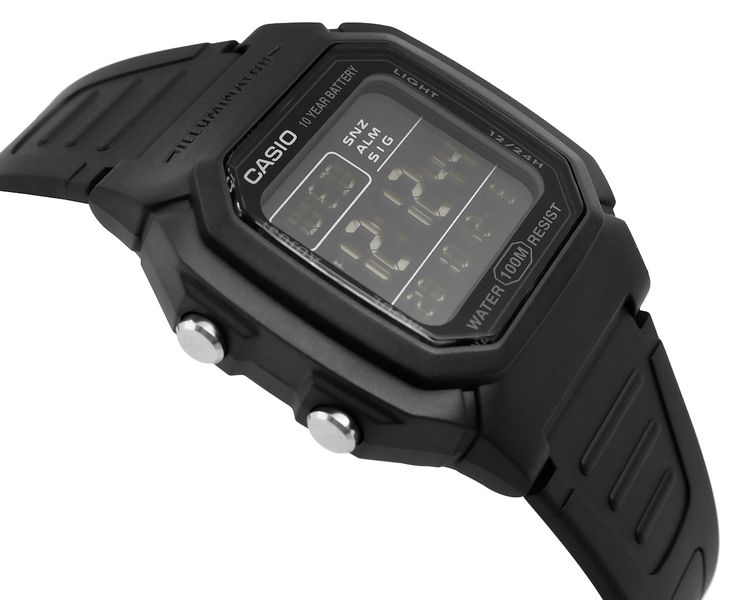 zegarek męski casio w-800h-1bves + box zdjęcie 3
