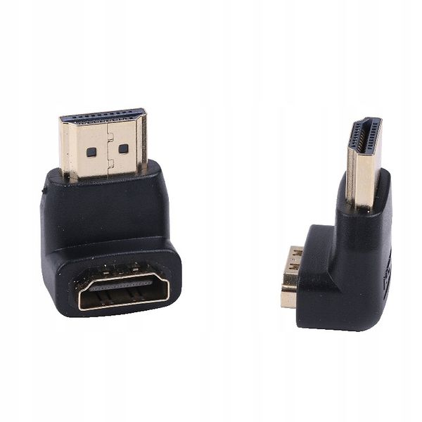Adapter kątowy PRZEJŚCIÓWKA HDMI 4K 60Hz 3D Ether zdjęcie 3