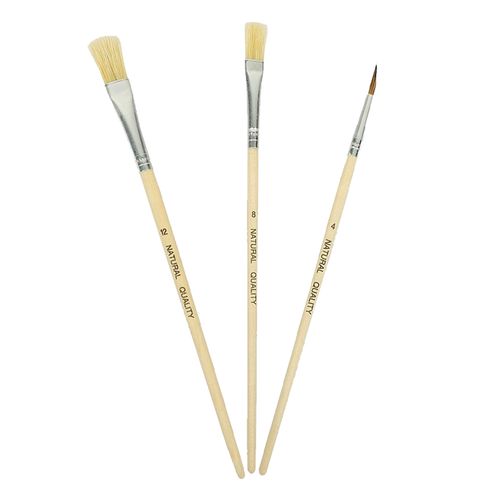 PĘDZELKI SZKOLNE 3 SZTUKI COLORINO na Arena.pl