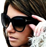 Damskie Kocie Okulary Cat Przeciwsłoneczne Oko Eye