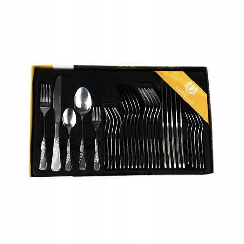 ZESTAW SZTUĆCÓW 30 el 6 os komplet sztućce pudełko na Arena.pl