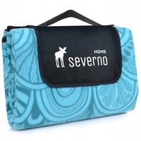 Koc piknikowy plażowy WODOODPORNY Z GRUBĄ IZOLACJĄ XXL 200x200 cm PREMIUM