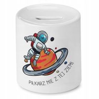 Skarbonka Dla Piłkarza Piłkarz Nie Z Tej Ziemi Z Nadrukiem Ze Zdjęciem