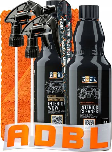 ADBL Zestaw Do Czyszczenia Plastików Interior Cleaner Dressing Interior WOW na Arena.pl