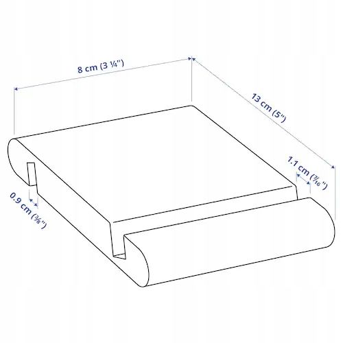 IKEA BERGENES Uchwyt na komórkę / tablet bambus na Arena.pl