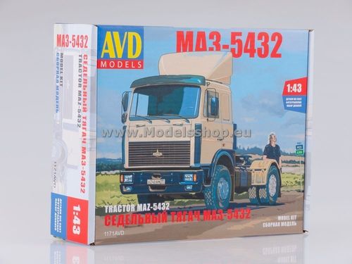 SSM MAZ-5432 Tractor Truck (later version) model kit na Arena.pl