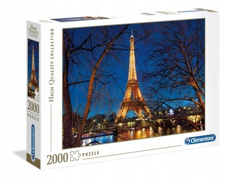 CLEMENTONI puzzle 2000 Paryz 32554 zdjęcie 1