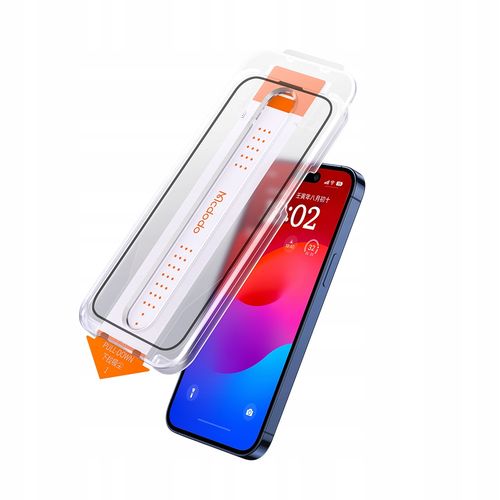 mcdodo ez paste szkło hartowane mocna szybka do etui do iphone 15 plus na Arena.pl