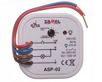 ZAMEL AUTOMAT SCHODOWY DO PUSZKI 230V AC ASP-02