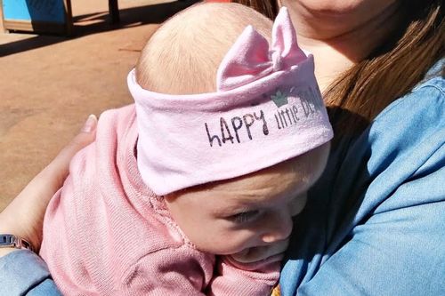 BROEL Basic 1 opaska niemowlęca kokarda różowa 38-40 na Arena.pl