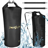 WOREK WODOODPORNY WODOSZCZELNY ŻEGLARSKI ŚREDNI 20L NA KAJAK POJEMNY PLECAK