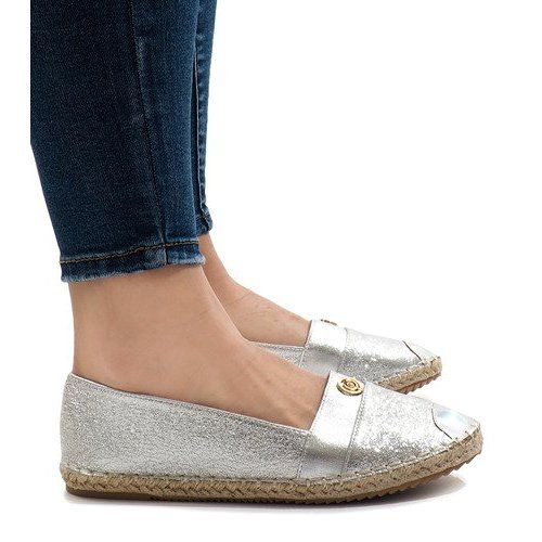 Srebrne espadryle GFXWFD2 r.36 na Arena.pl