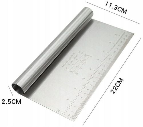 Skrobka Do Tortu Packa Wygładzania Tortu Szpatuła Profesjonalna 22CM CAKE na Arena.pl