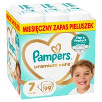 Pieluszki Pampers Premium Care Rozmiar 7 99 szt.