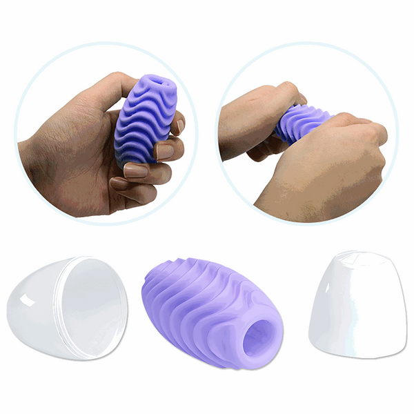 Masturbator Romantic Double Sided Egg Pretty Love zdjęcie 9