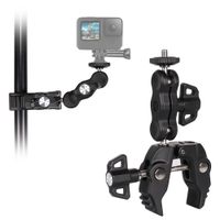 uchwyt zaciskowy na aparat fotograficzny i kamerę sportową gopro