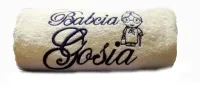 Ręcznik z HAFTEM Dzień Babci i Dziadka, Prezent Święta