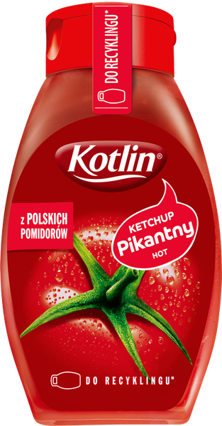 Kotlin Ketchup pikantny 450 g zdjęcie 1