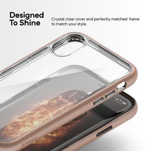 Caseology Skyfall Case - Etui iPhone XR (Gold) na Arena.pl