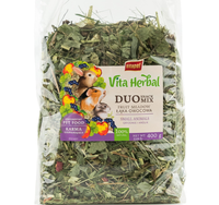 VITAPOL Vita Herbal Duo MIX ŁĄKA OWOCOWA zioła przysmak królika gryzoni 400